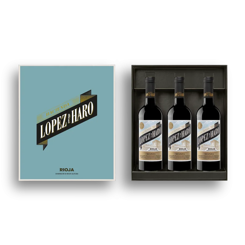 Estuche López de Haro (3 Crianza)